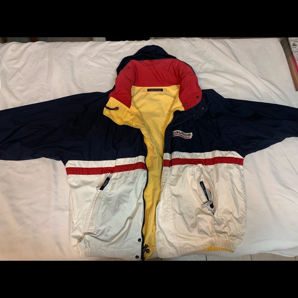 90’s Vintage Nautica Reversible Jacket